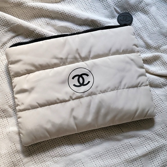 Brand new never used Chanel  pouch makeup bag/tablet/ or clutch - Picture 1 of 7